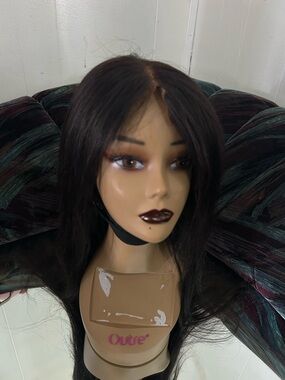 Women’s Lace Front human Wig - Dark Brown